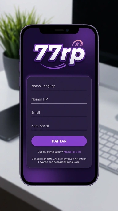 Panduan Registrasi Akun Baru 77rp untuk Android