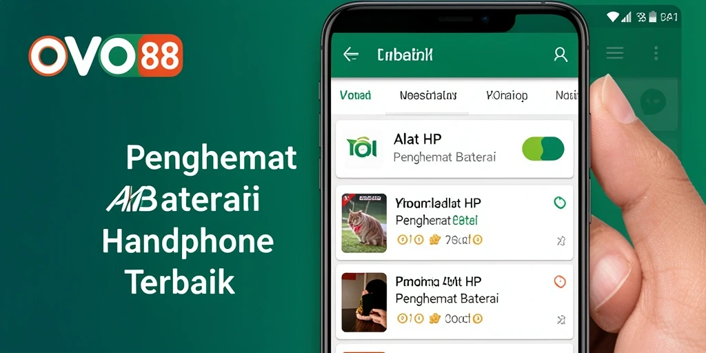 Antarmuka OVO88 yang intuitif untuk penghematan baterai.