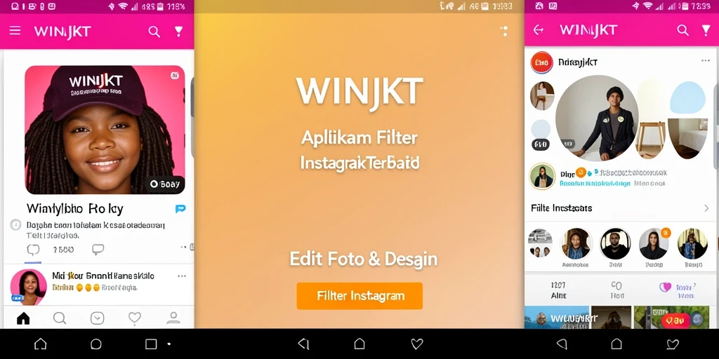 Tampilan antarmuka aplikasi WINJKT yang intuitif dan berwarna.